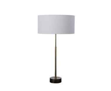 Gear Lamp - Burned Brass